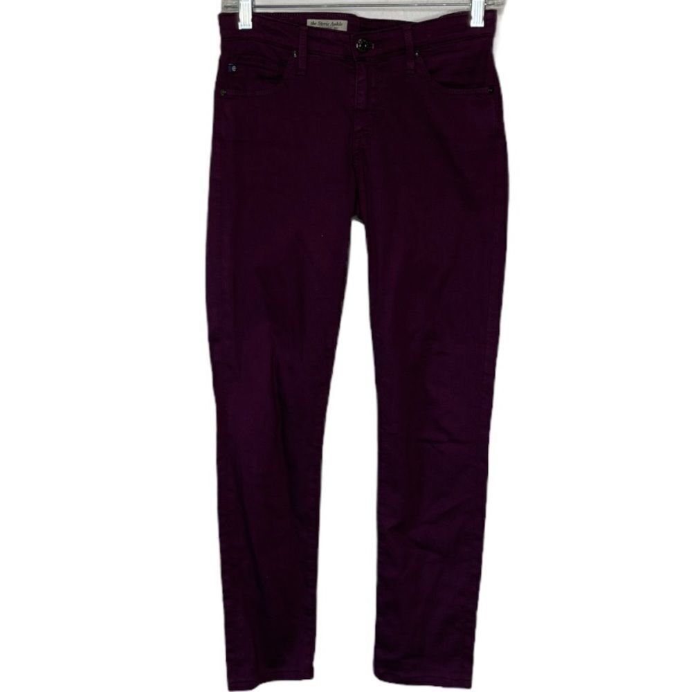 AG Stevie Ankle Jeans Plum